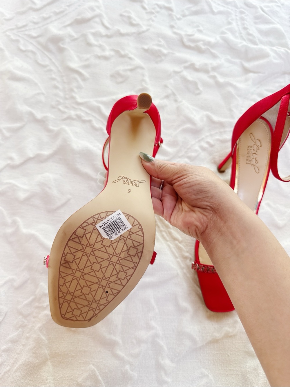 Badgley Mischka Adriane Perfect Simplicity Stiletto Size 9 - Picture 10 of 11